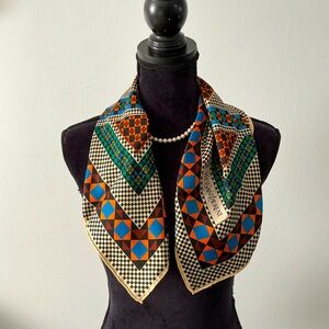 YVES SAINT LAURENT silk scarf ๐น๐น๐น